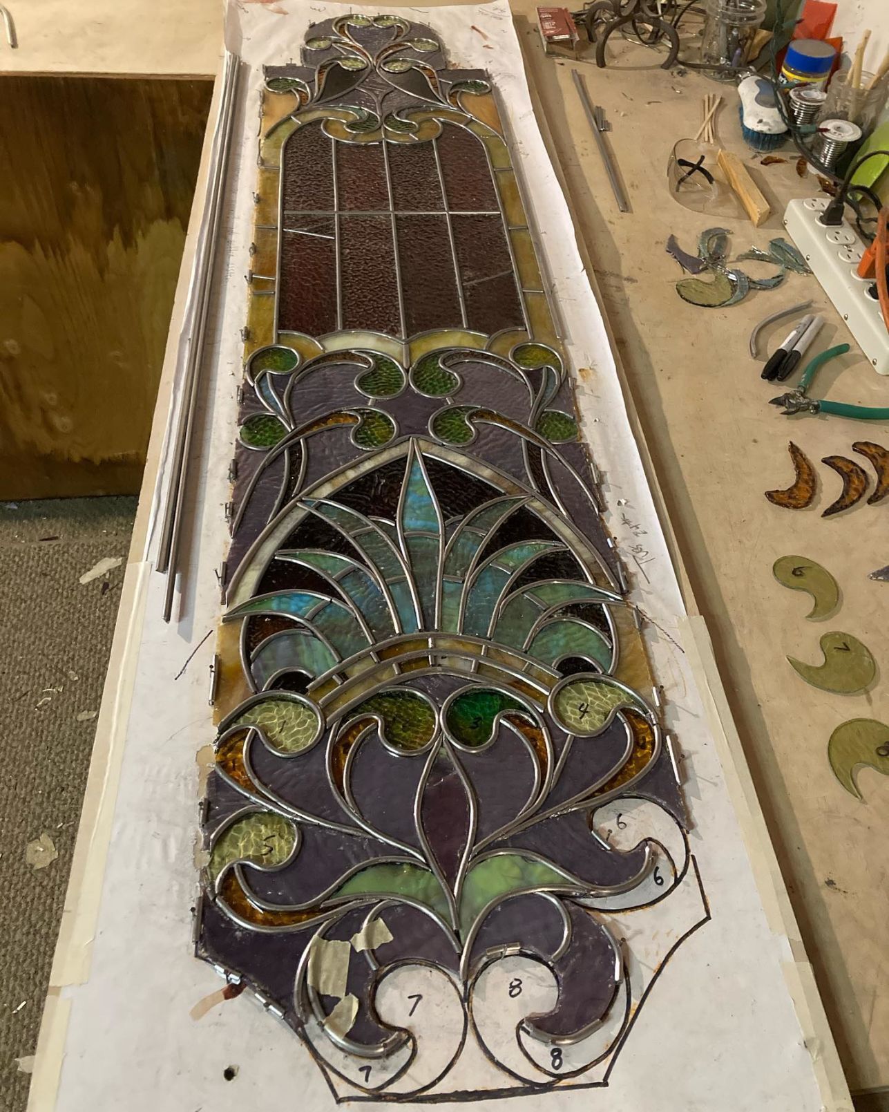 Stained glass